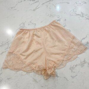 Vintage Emilio Pucci for R Sleep Shorts Pajama Shortie Bottom Peach USA 8-10